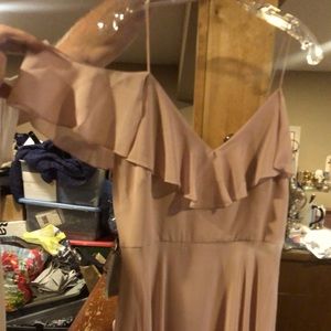 Jenny Yoo Whipped Apricot Brand New Dress
